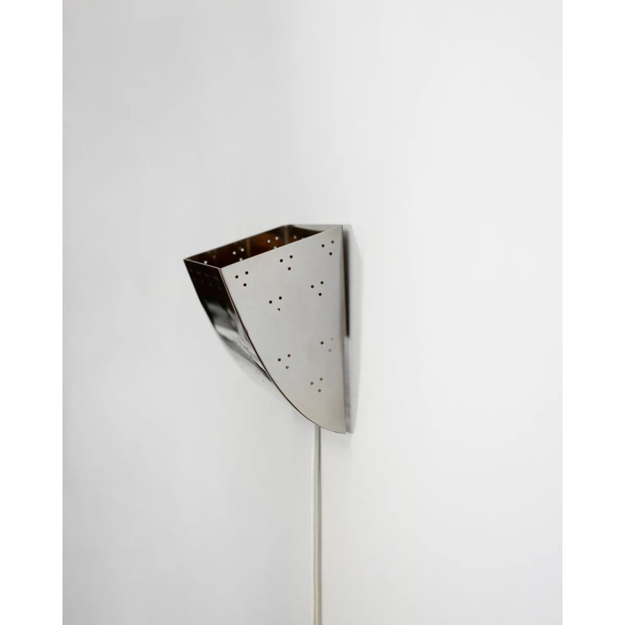 Hein Studio Jolene Wandlampe 16 cm, Chrom