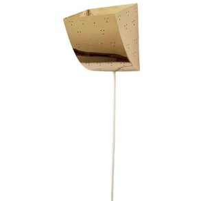 Hein Studio Jolene Wandlampe 16 cm, Messing