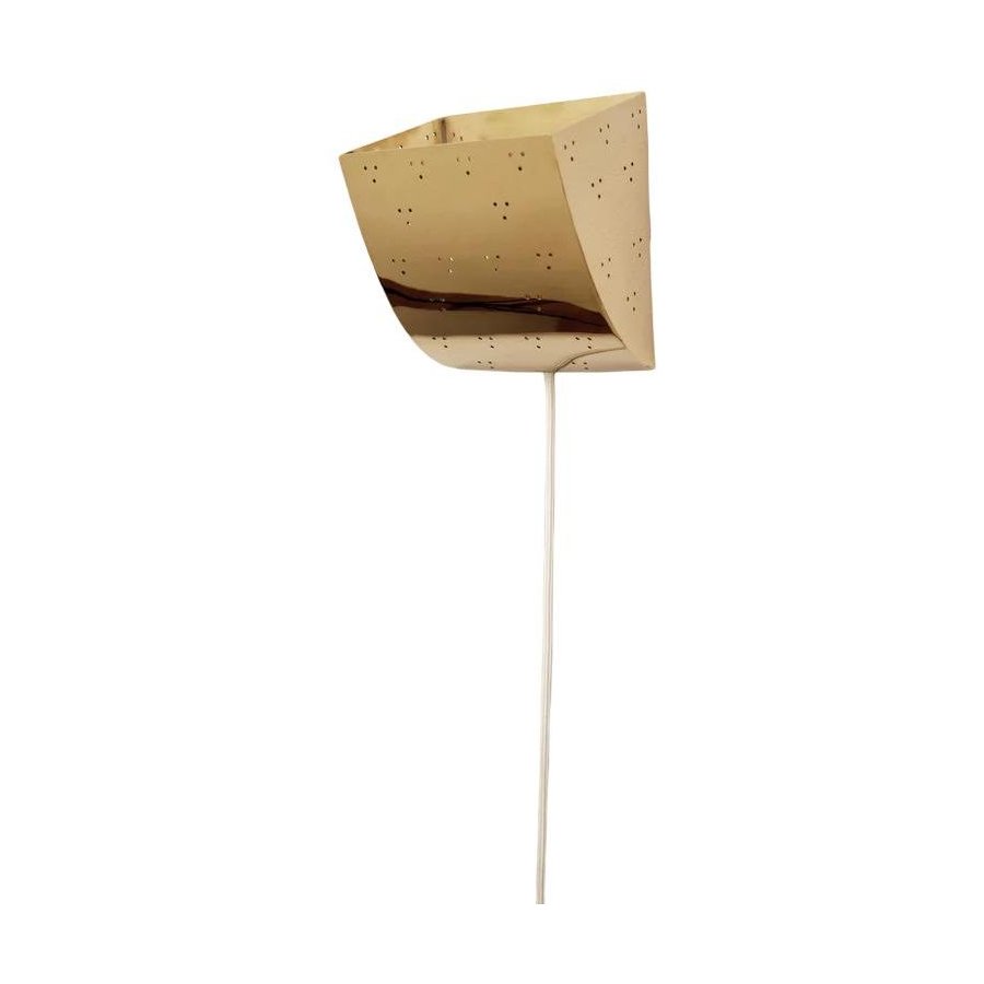 Hein Studio Jolene Wandlampe 16 cm, Messing