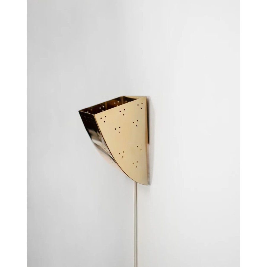 Hein Studio Jolene Wandlampe 16 cm, Messing