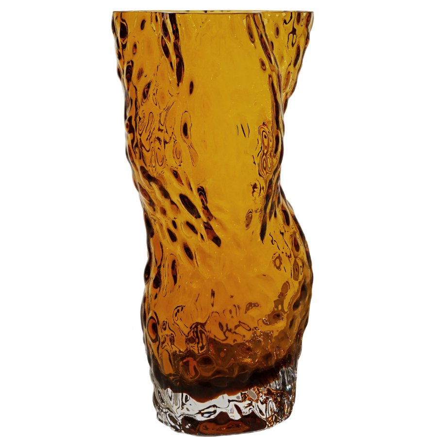 Hein Studio Ostrea Rock Vase H30cm, Amber