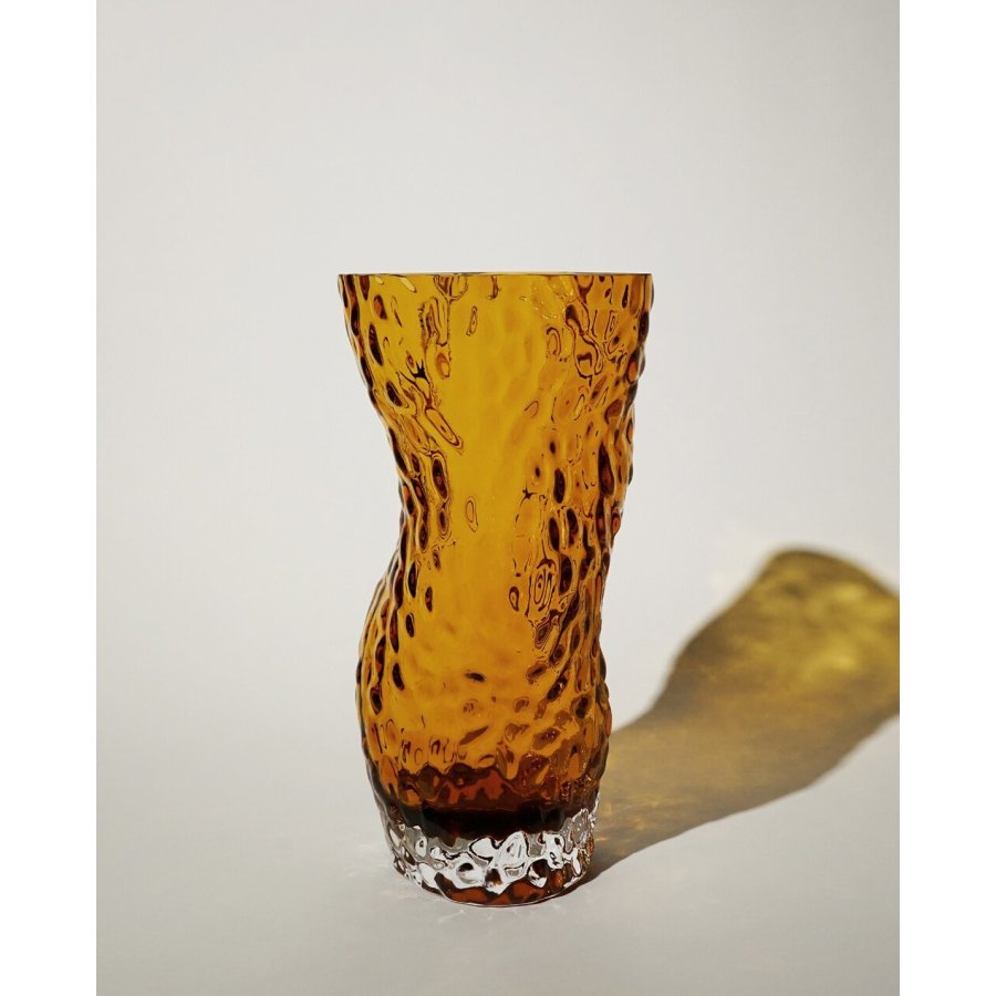 Hein Studio Ostrea Rock Vase H30cm, Amber