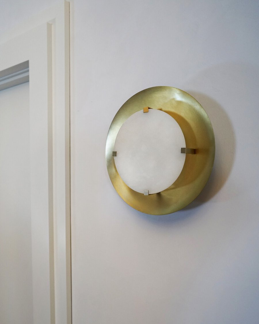 Hein Studio Meconopsis Onyx V�glampe �30 cm, Messing