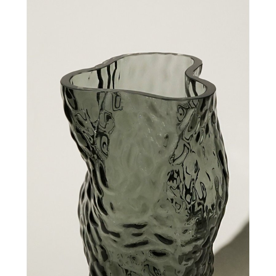 Hein Studio Ostrea Rock Vase H30cm, Midnight Blue