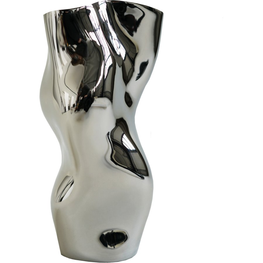 Hein Studio Ostrea 25 Vase H25 cm, Chrom