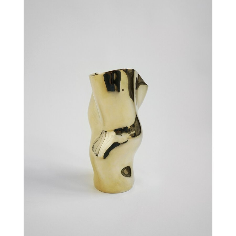 Hein Studio Ostrea 25 Vase H25 cm, Messing