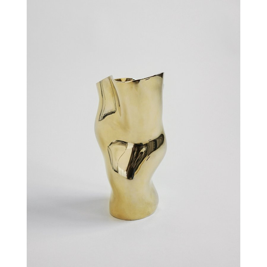 Hein Studio Ostrea 25 Vase H25 cm, Messing