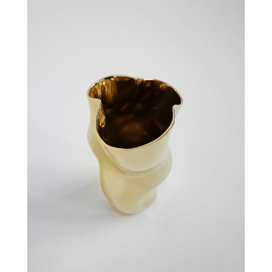 Hein Studio Ostrea 25 Vase H25 cm, Messing