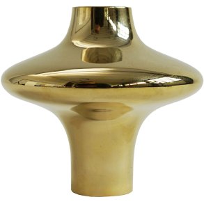 Hein Studio Doublet Kerzenhalter Nr. 02 H9,5 cm, Messing