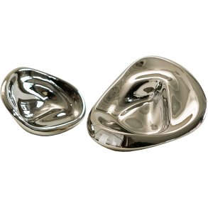 Hein Studio Ripple Wandhaken Nr. 02 9,5 cm, Chrom