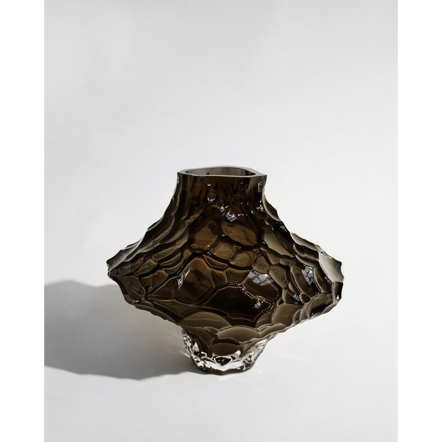 Hein Studio Canyon Vase H23 cm, New Smoke