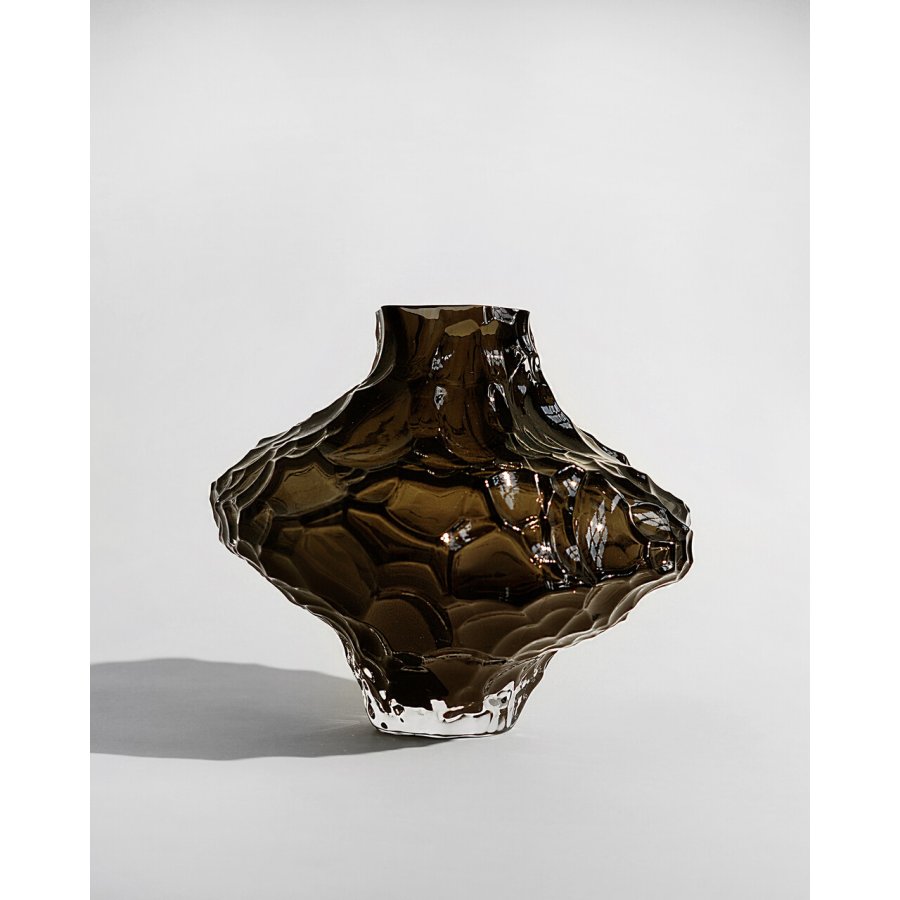 Hein Studio Canyon Vase H23 cm, New Smoke