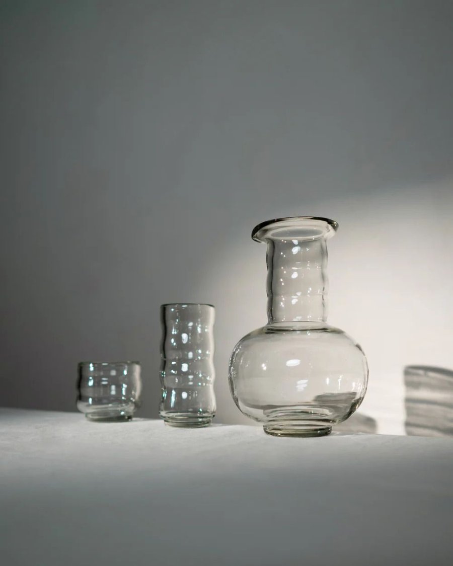 Hein Studio Agnes Waterglas 2-delige set 20cl, Transparant