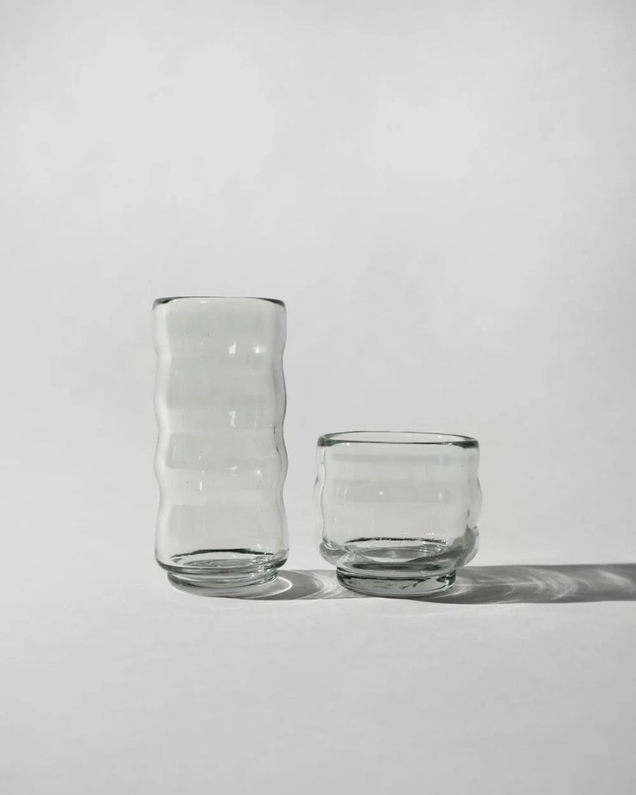 Hein Studio Agnes Long Drink Waterglas 2-delige set 25cl, Transparant