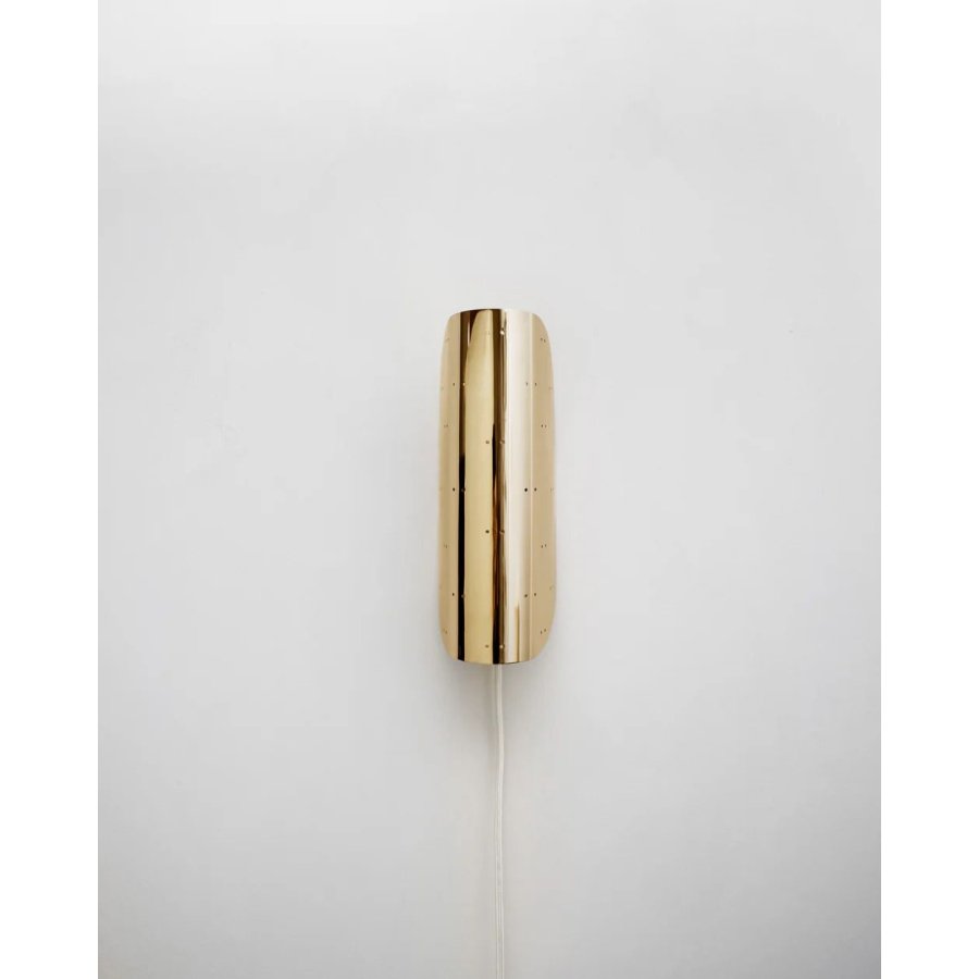 Hein Studio Giselle Wandlampe 26 cm, Messing