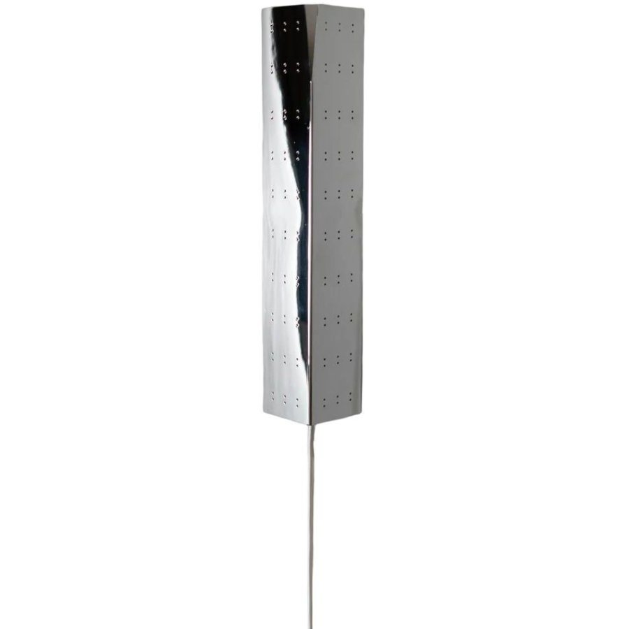 Hein Studio May Wandlampe 49 cm, Chrom