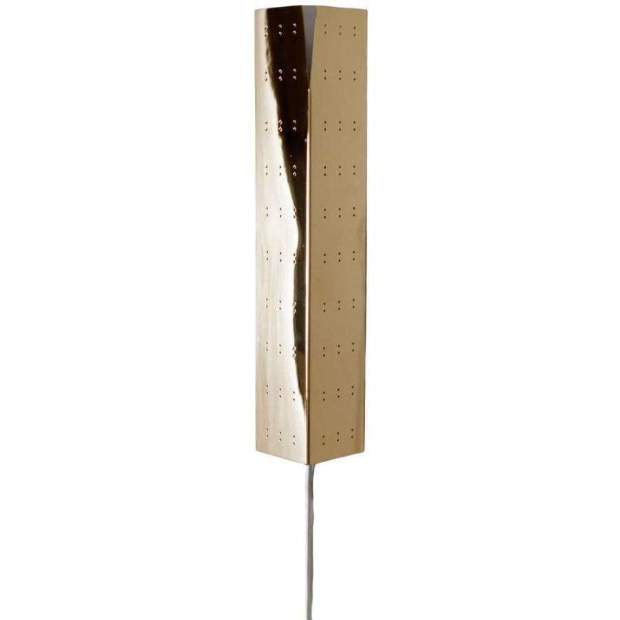 Hein Studio May Wandlampe 49 cm, Messing