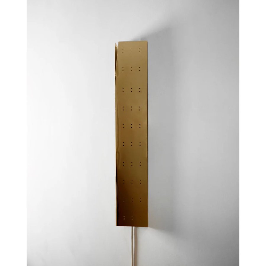Hein Studio May Wandlampe 49 cm, Messing
