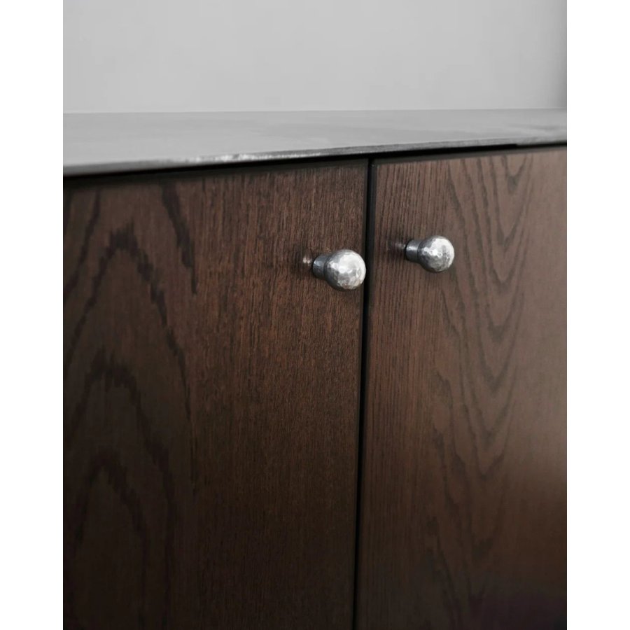 Hein Studio Noah Wandhaken 3,2 cm, Mattchrom