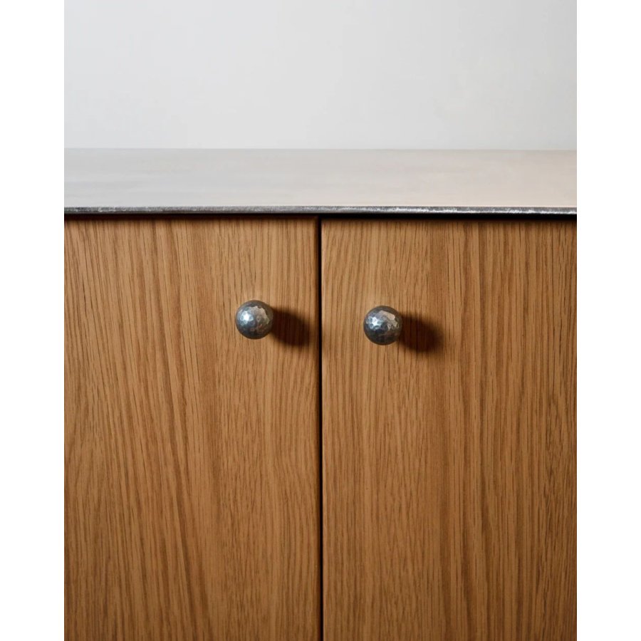 Hein Studio Noah Wandhaken 3,2 cm, Mattchrom