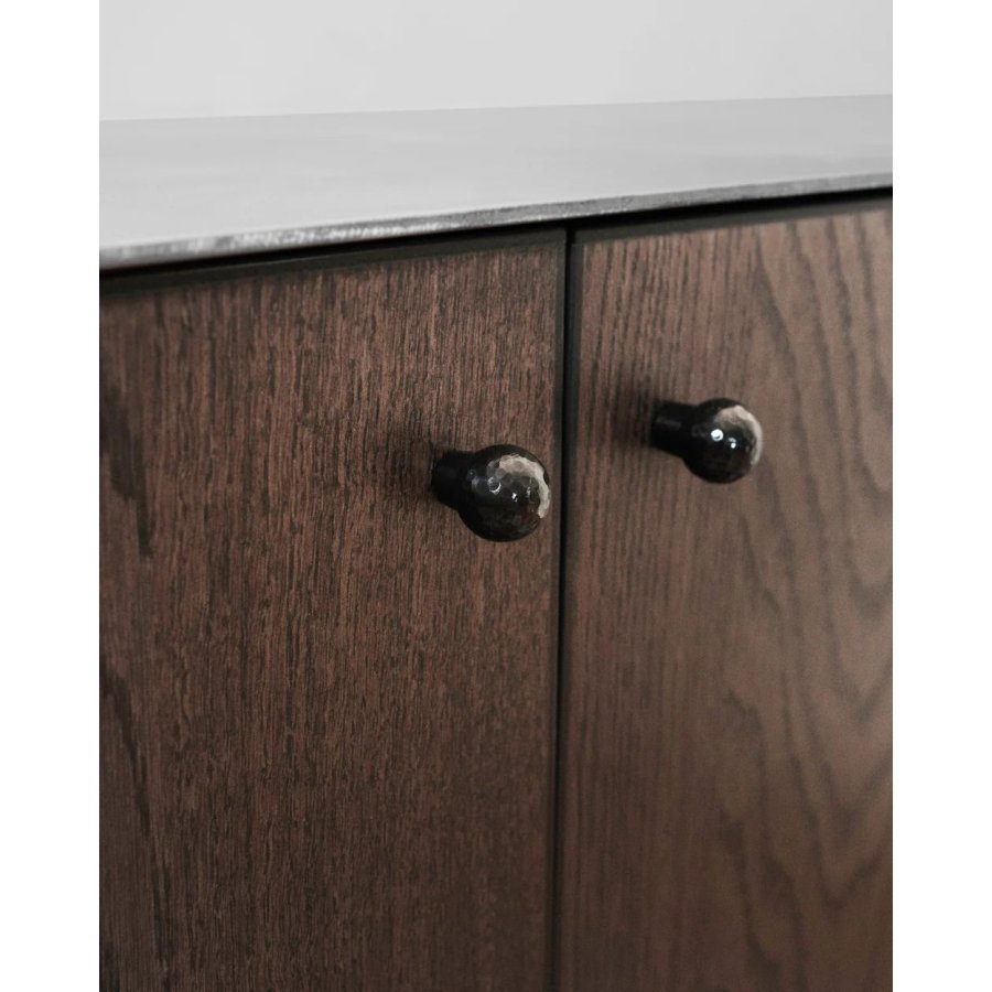 Hein Studio Noah Wandhaken 3,2 cm, Antikschwarz