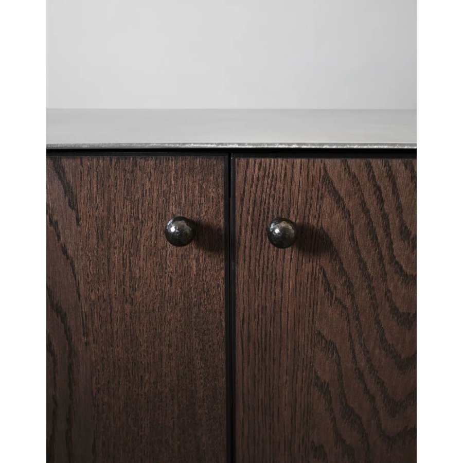 Hein Studio Noah Wandhaken 3,2 cm, Antikschwarz