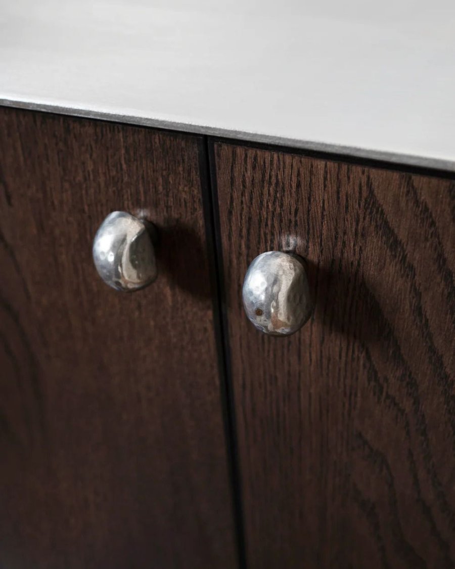 Hein Studio Aimee Wandhaken 3,2 cm, Mattchrom
