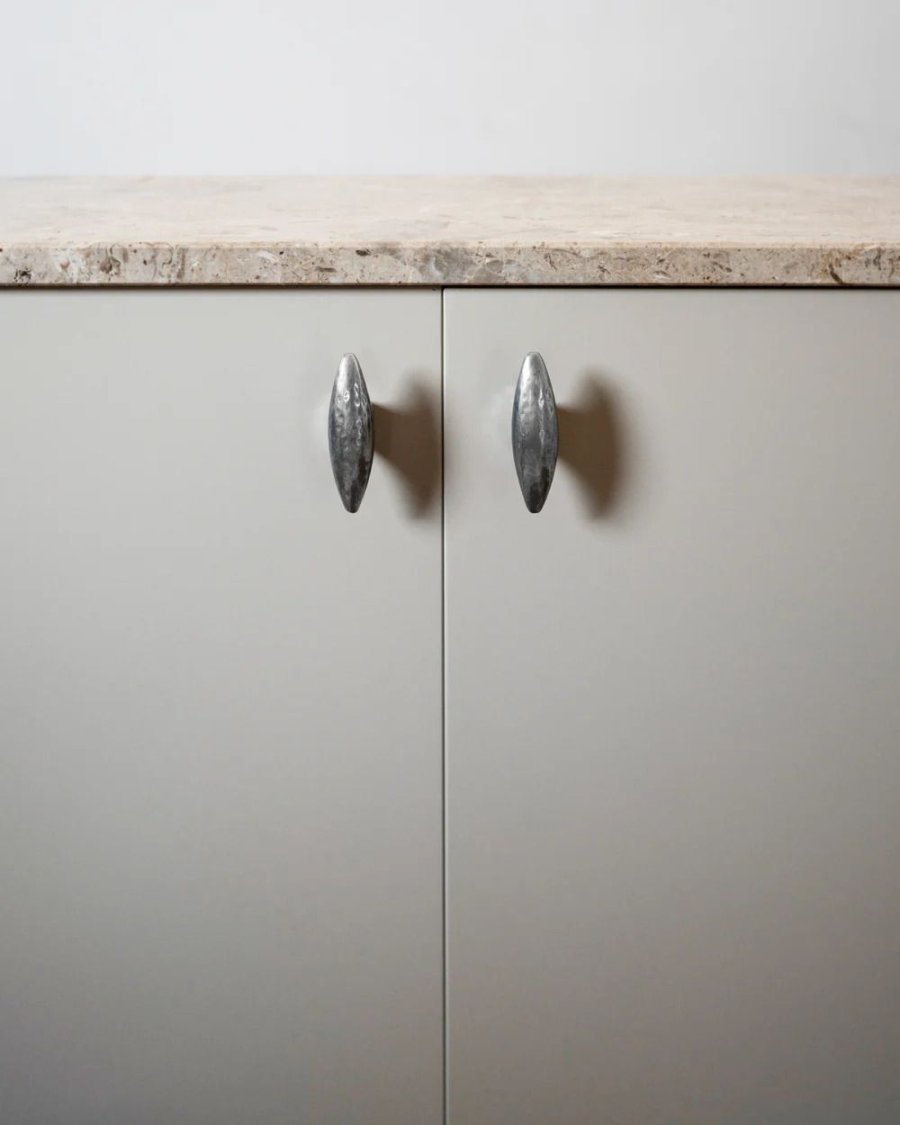 Hein Studio Belle Wandhaken 3 cm, Mattchrom