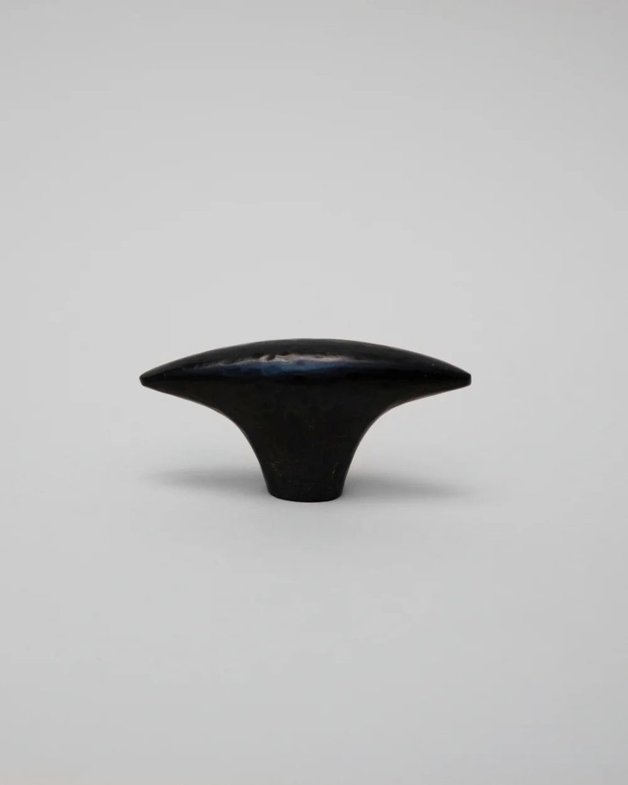 Hein Studio Belle Wandhaken 3 cm, Antikschwarz