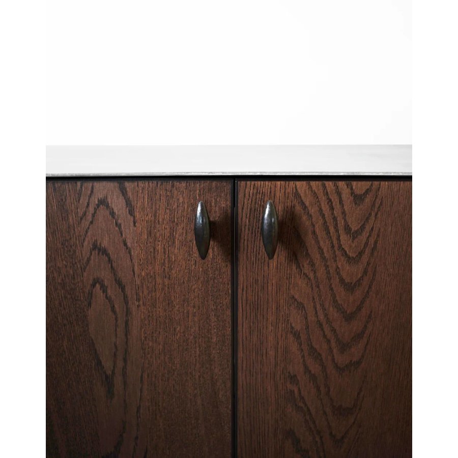 Hein Studio Belle Wandhaken 3 cm, Antikschwarz