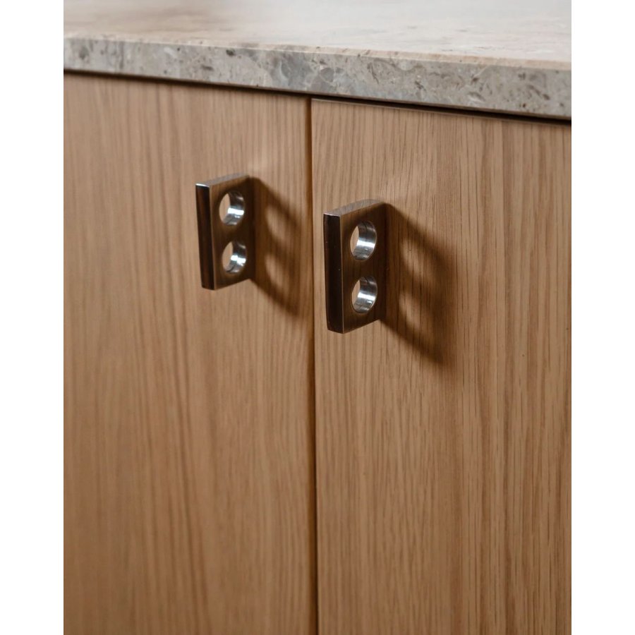 Hein Studio Bobbe Wandhaken 2,4 cm, Chrom