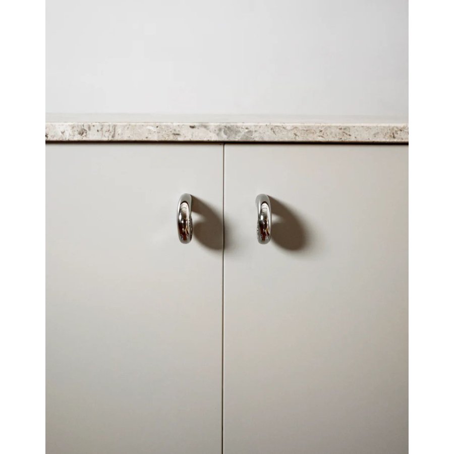 Hein Studio Noelle Wandhaken 3,8 cm, Chrom