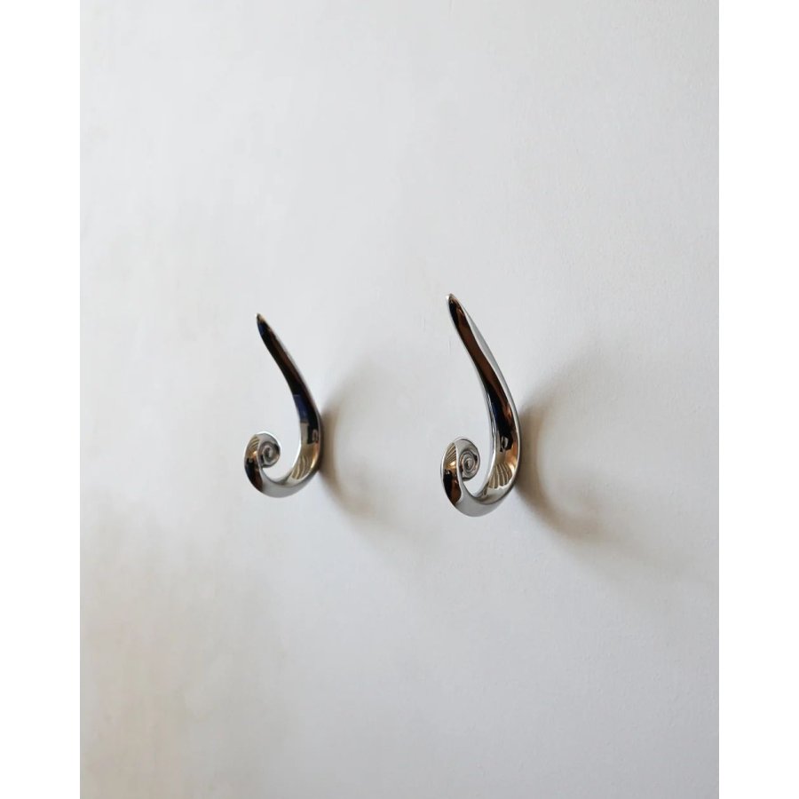 Hein Studio Noelle Wandhaken 7,5 cm, Chrom