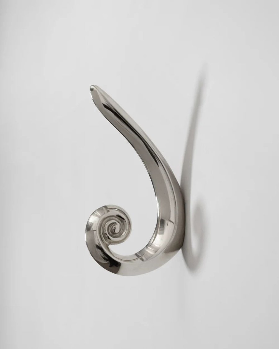Hein Studio Noelle Wandhaken 7,5 cm, Chrom