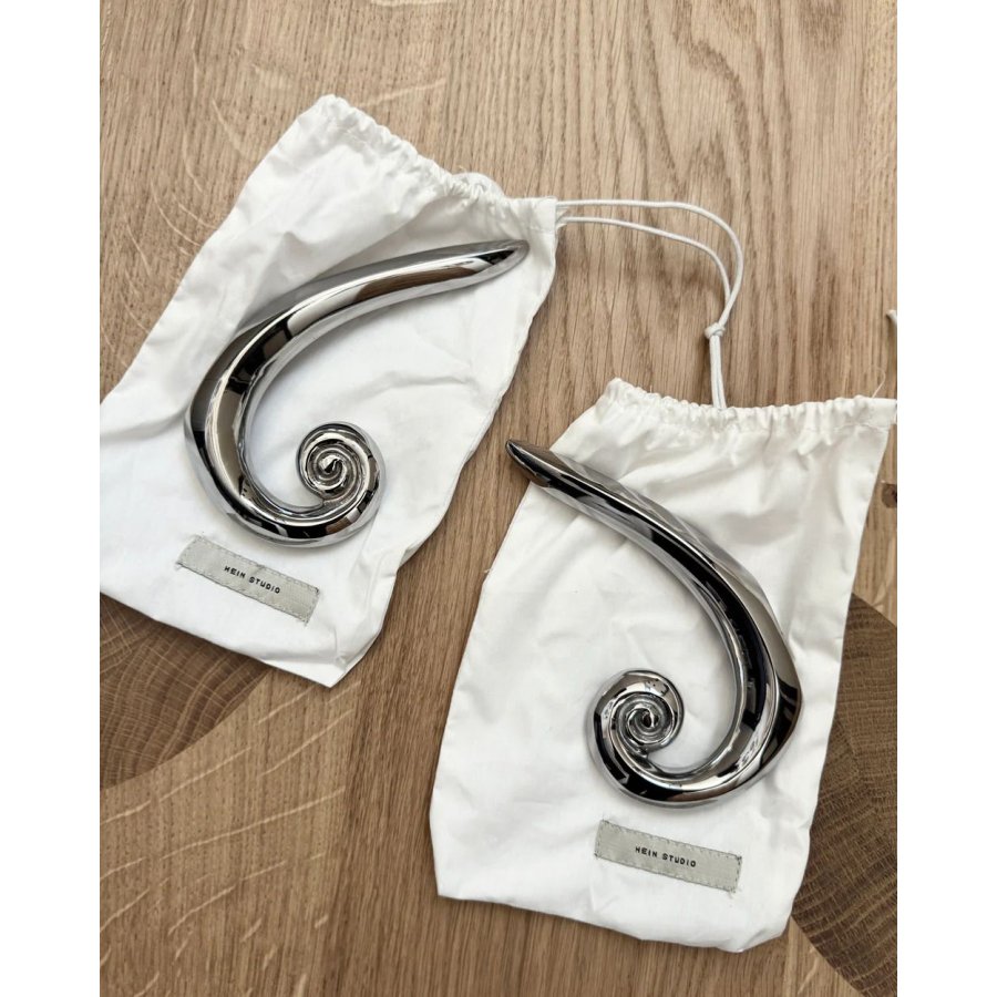Hein Studio Noelle Wandhaken 7,5 cm, Chrom