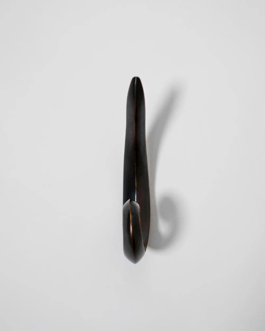 Hein Studio Noelle Wandhaken 7,5 cm, Antikschwarz