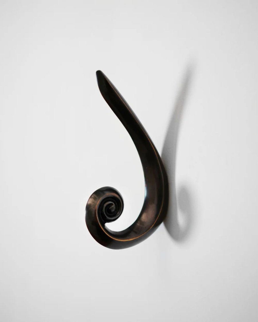 Hein Studio Noelle Wandhaken 7,5 cm, Antikschwarz