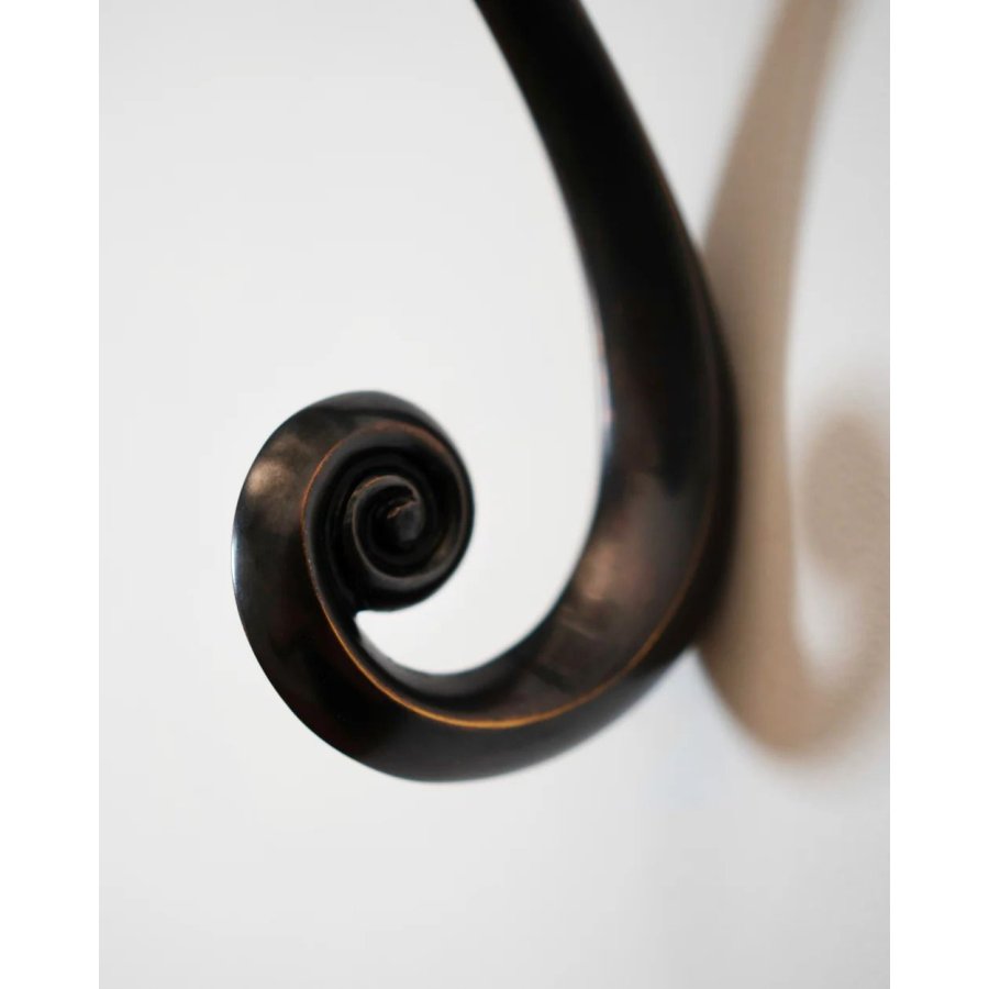 Hein Studio Noelle Wandhaken 7,5 cm, Antikschwarz