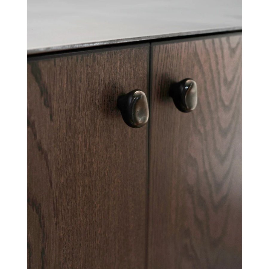 Hein Studio Rud Wandhaken 2,7 cm, Antikschwarz