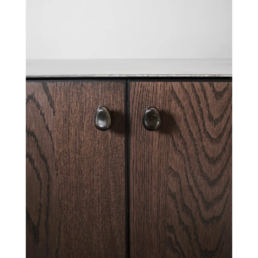 Hein Studio Rud Wandhaken 2,7 cm, Antikschwarz