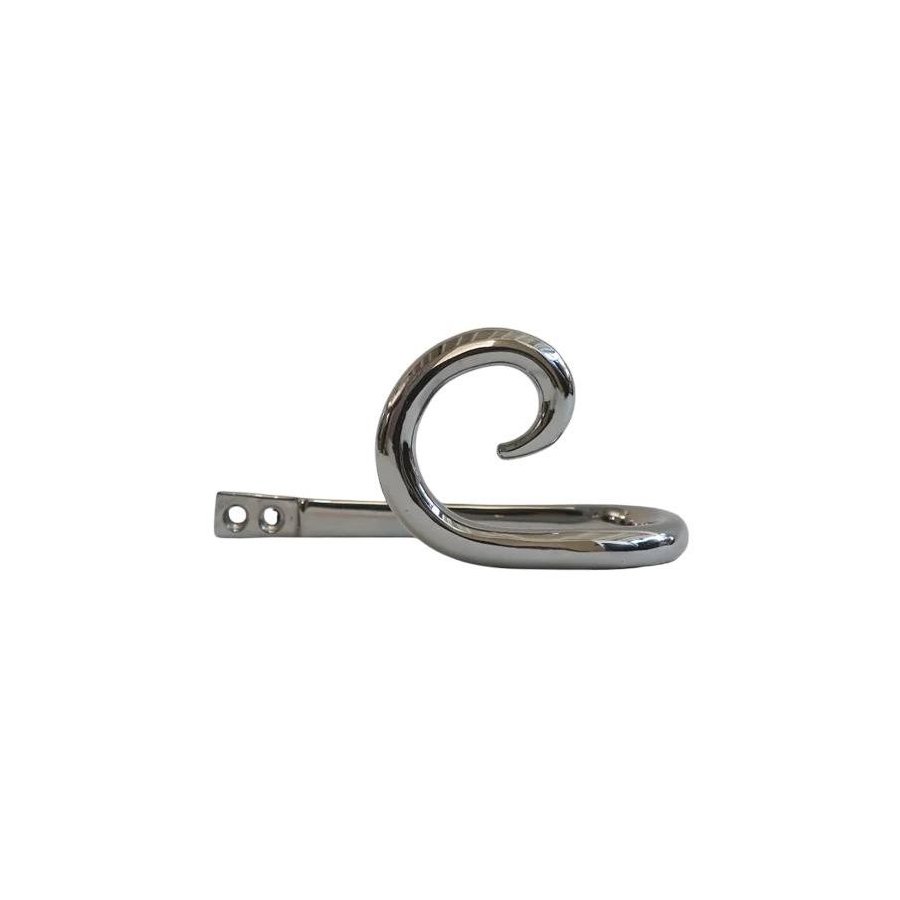 Hein Studio Sia Kleiderhaken 2er Set 6,8 cm, Chrom
