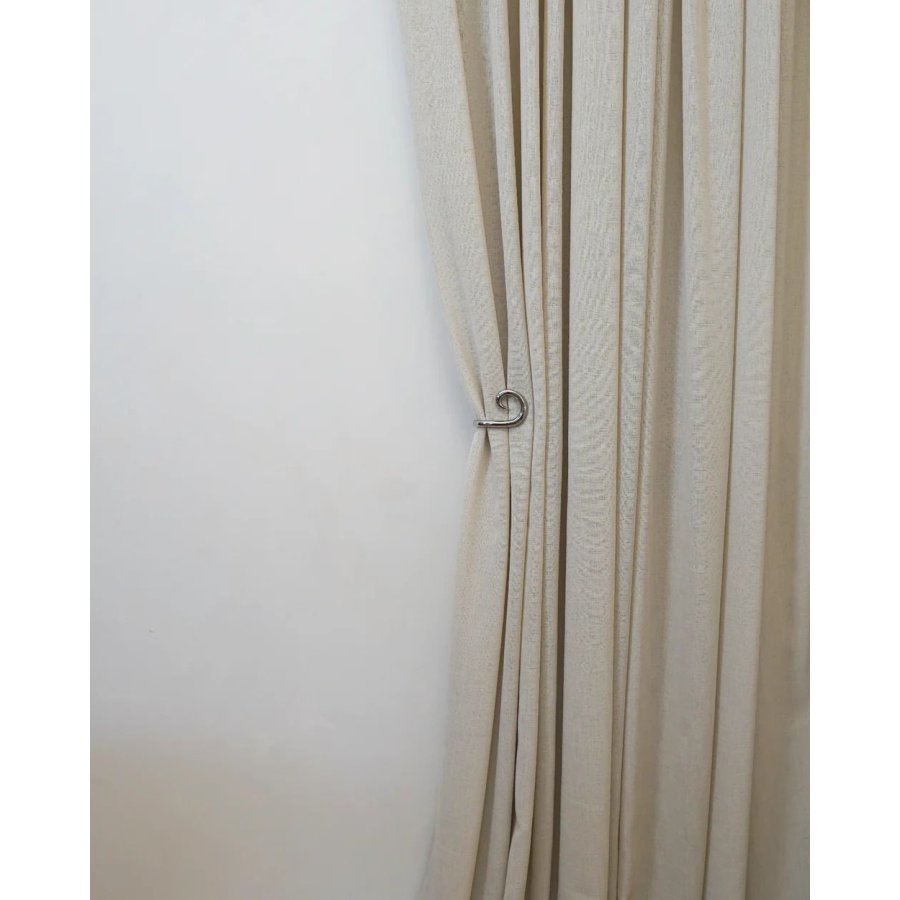 Hein Studio Sia Kleiderhaken 2er Set 6,8 cm, Chrom