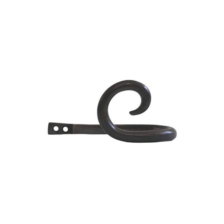 Hein Studio Sia Kleiderhaken 2er Set 6,8 cm, Antikschwarz