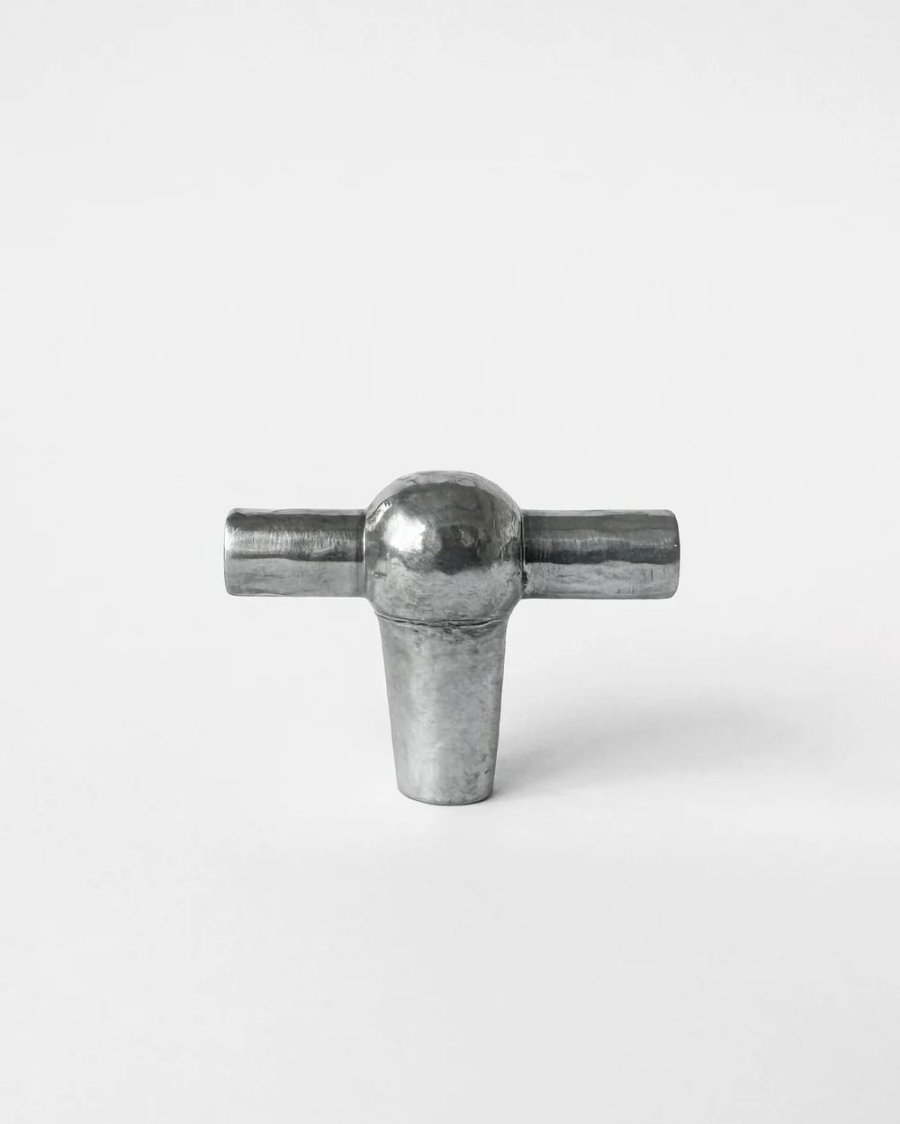 Hein Studio Freya Wandhaken 3,3 cm, Mattchrom