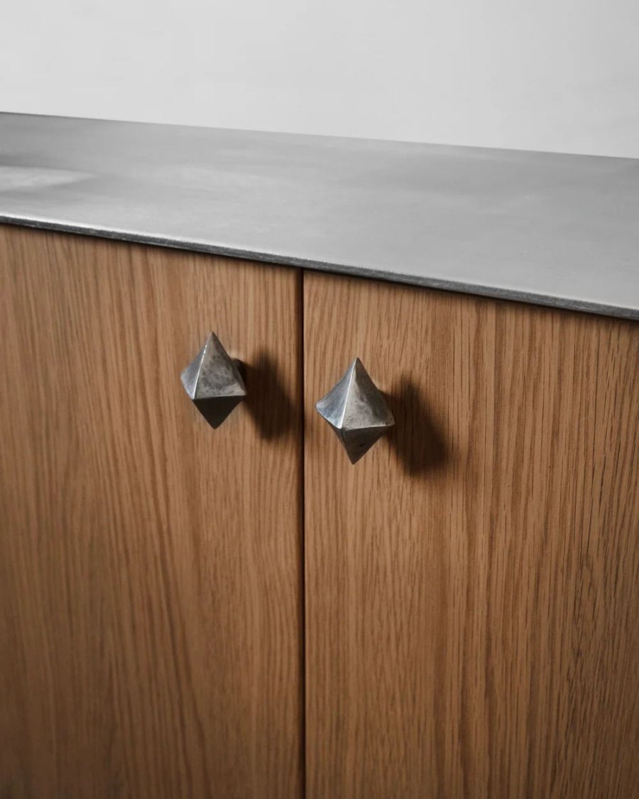 Hein Studio Villum Wandhaken 3,2 cm, Chrom