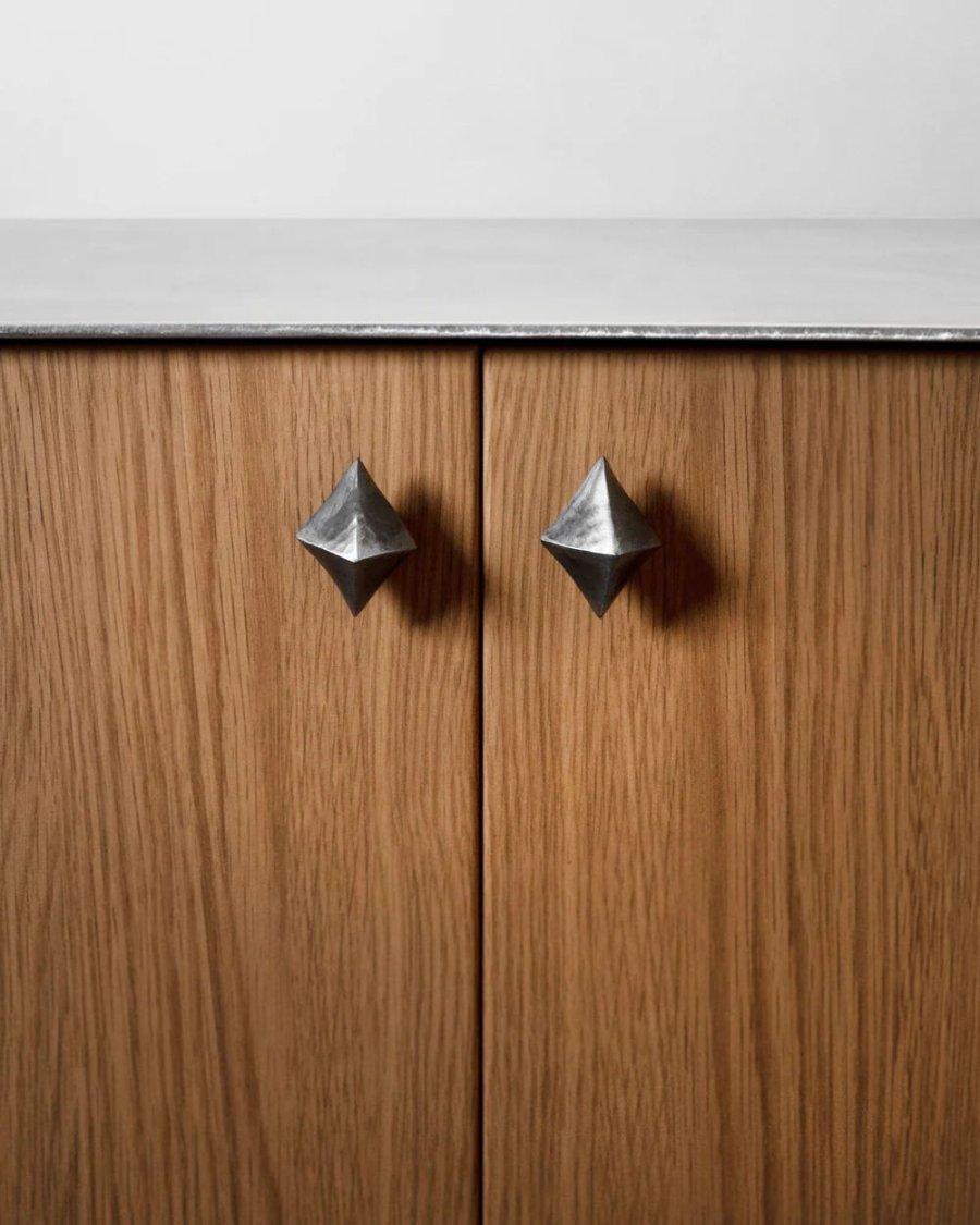 Hein Studio Villum Wandhaken 3,2 cm, Chrom