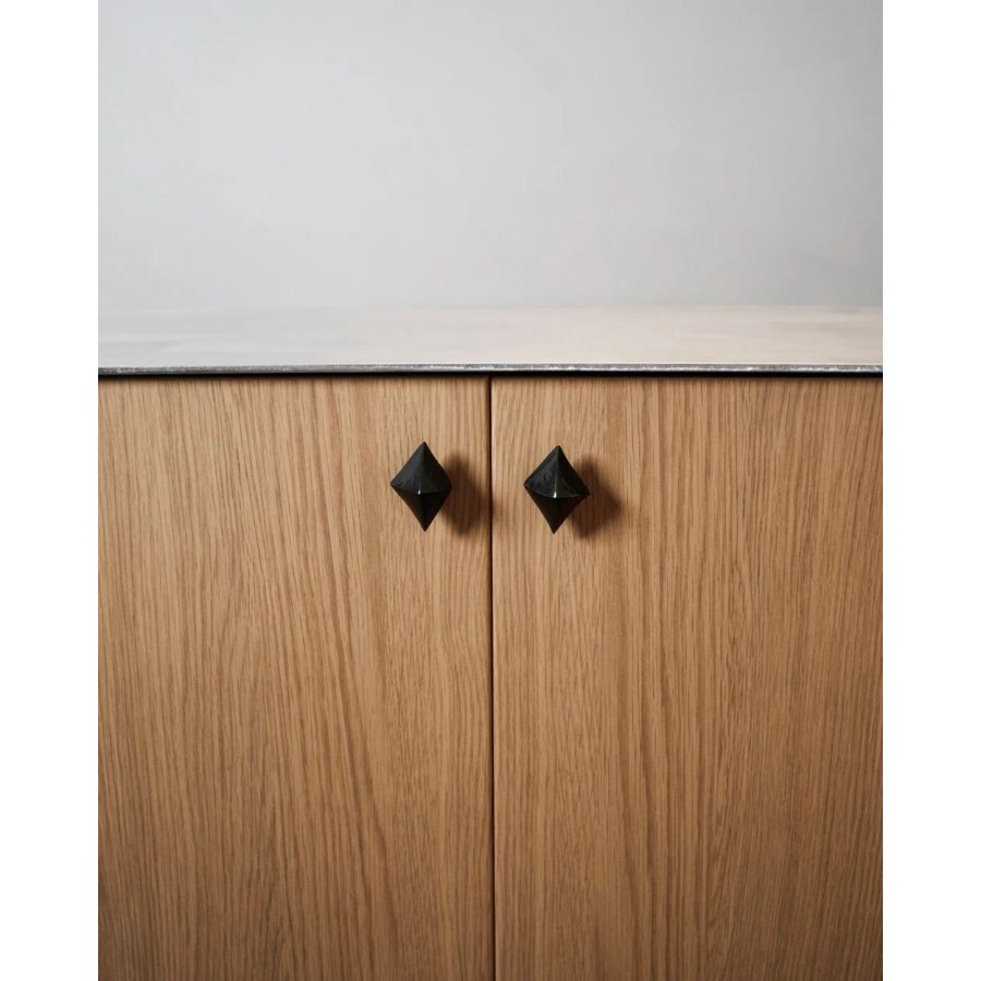Hein Studio Villum Wandhaken 3,2 cm, Antikschwarz
