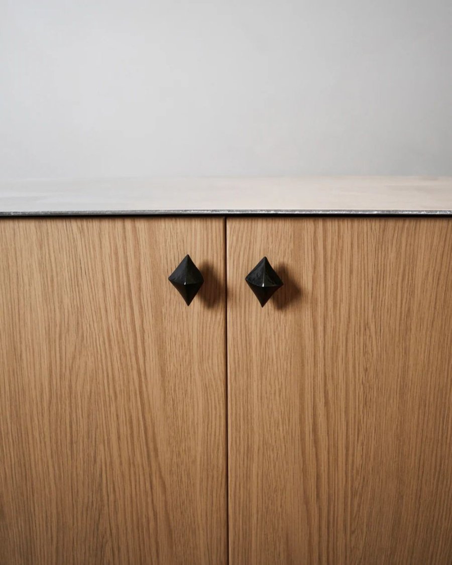 Hein Studio Villum Wandhaken 3,2 cm, Antikschwarz