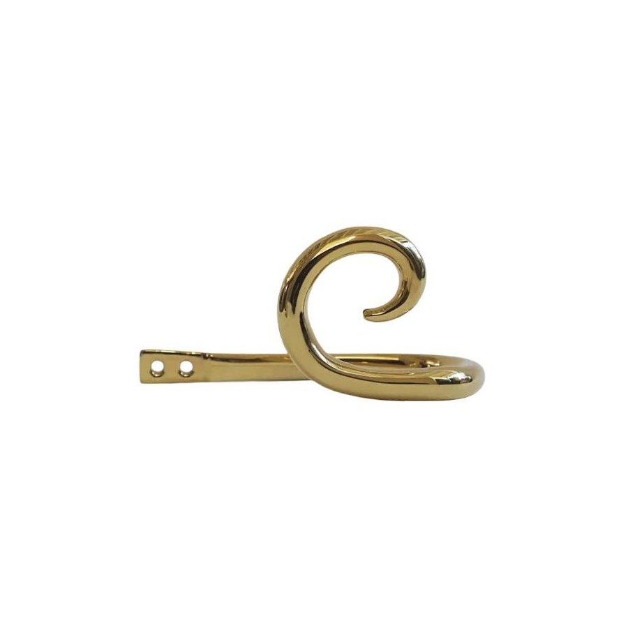 Hein Studio Sia Kleiderhaken 2er Set 6,8 cm, Messing