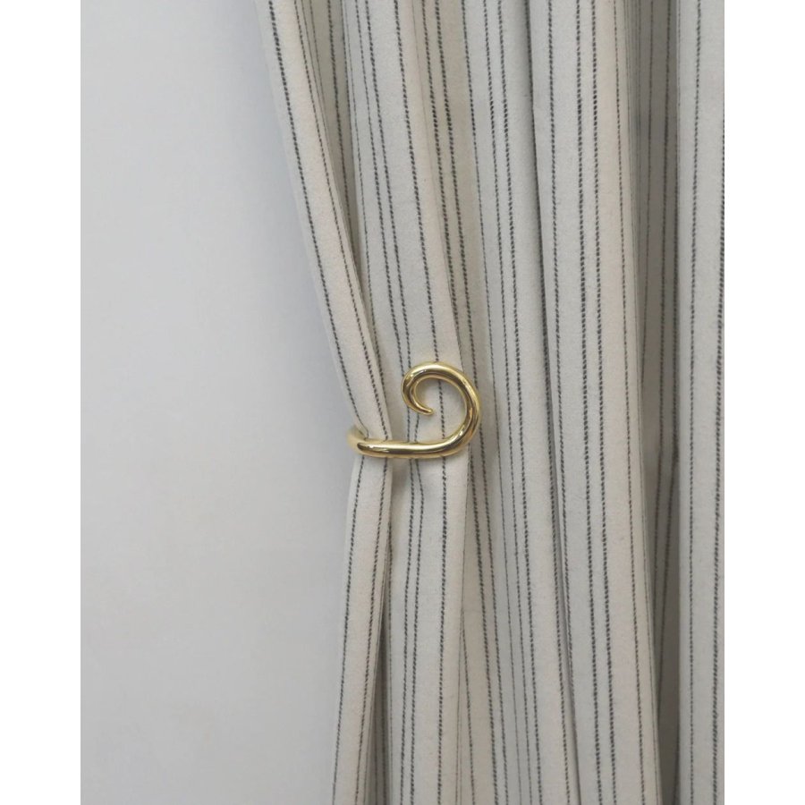 Hein Studio Sia Kleiderhaken 2er Set 6,8 cm, Messing